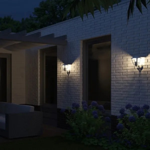 Philips 15388/31/16 - Vonkajšie nástenné svietidlo s čidlom MYGARDEN CREEK 1xE27/60W/230V