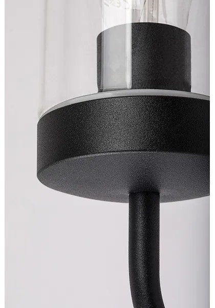 Rabalux 3310 - Kúpeľňové nástenné svietidlo YAGO 1xE27/60W/230V IP44 čierna