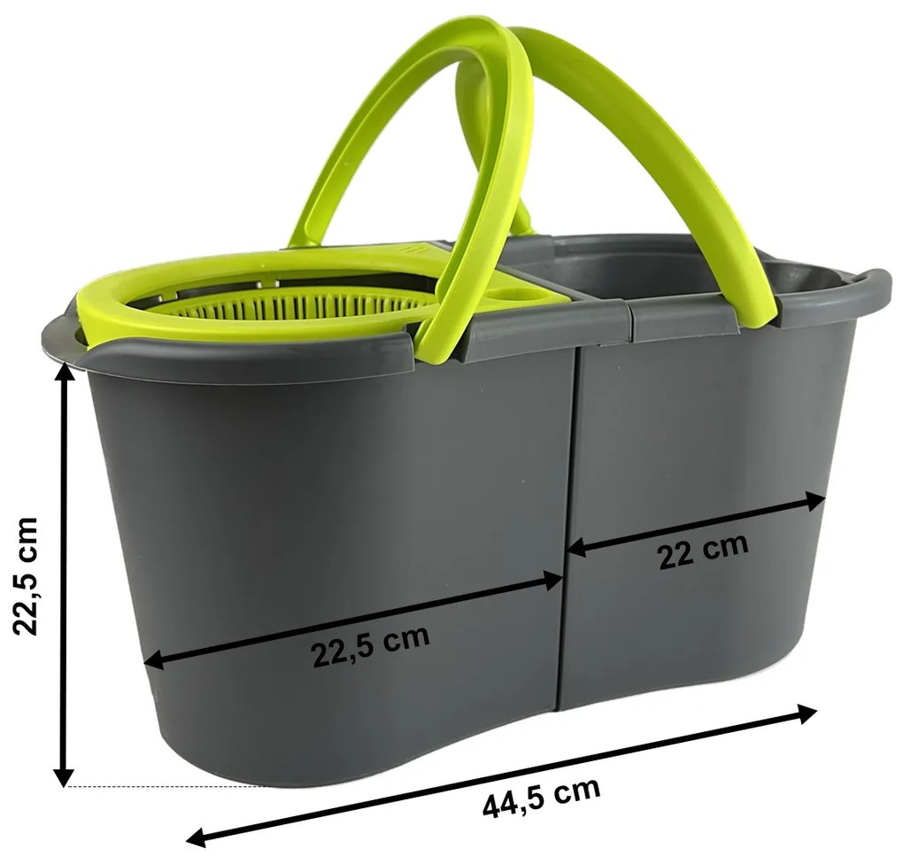 4Home Rotačný mop Rapid Clean Twin