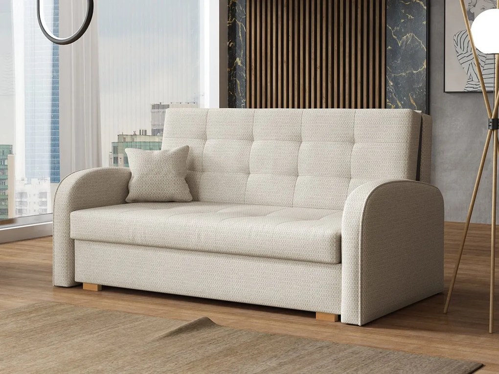 Rozkladacia pohovka Carivia Gold III (krémová) (s úl. priestorom). Vlastná spoľahlivá doprava až k Vám domov. 1105481