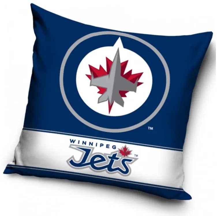 Vankúšik NHL WINNIPEG JETS 40x40 cm