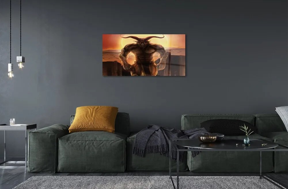 Obraz na skle Sunset forma 120x60 cm