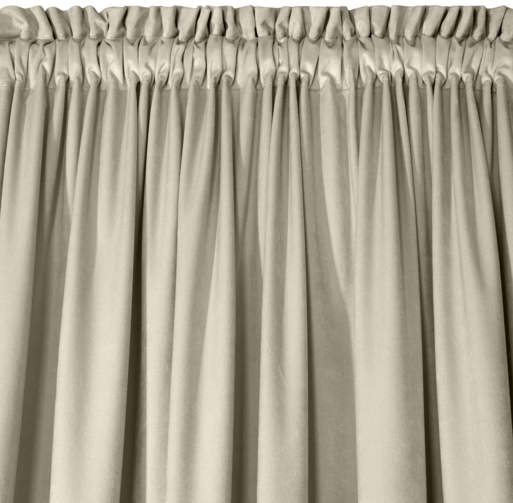 ZATEMŇOVACÍ ZÁVES NA PÁSKE ROSA 140X270 CM BÉŽOVÁ