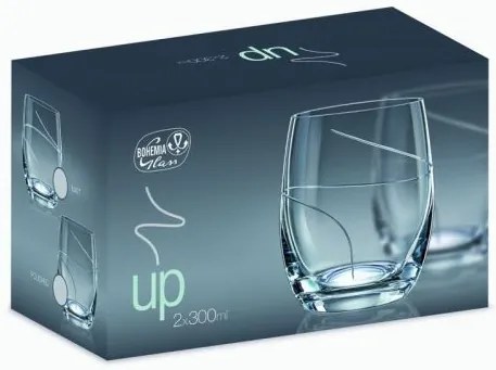 Crystalex Poháre CLUB UP 300 ml, 2 ks