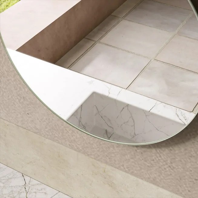 Erga Round, okrúhle zrkadlo 40cm, ERG-V01-ROUND-4040-CL
