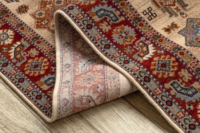 Behúň KESHAN 7683/53555 béžový / terakota