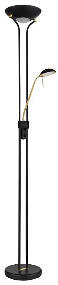 Globo 59020B - LED stmievateľná stojacia lampa LEONAS LED/20W/230V + LED/5,5W 30