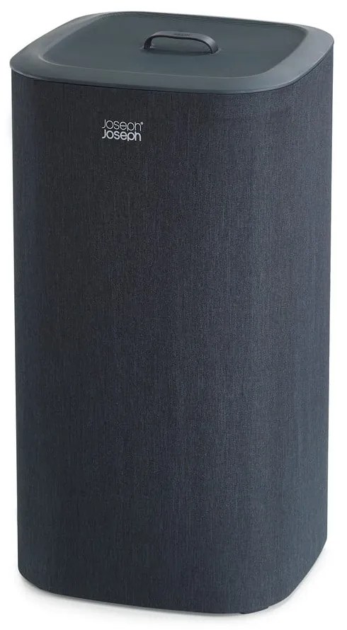Antracitovosivý látkový kôš na bielizeň 2x30 l Tota – Joseph Joseph