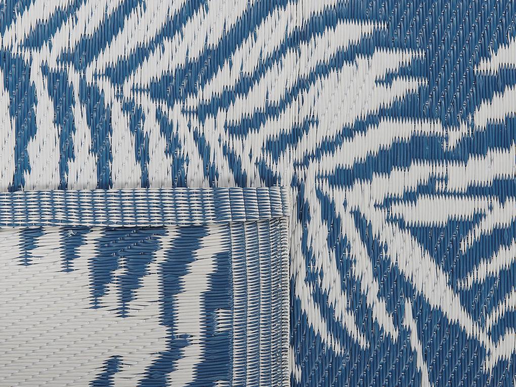 Vonkajší koberec 120 x 180 cm modrý KOTA Beliani