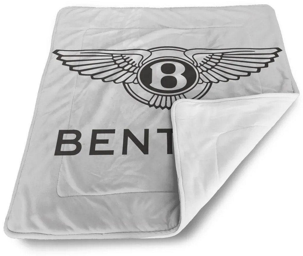 Sablio Deka pre bábätko Bentley na bielej - 80x100 cm