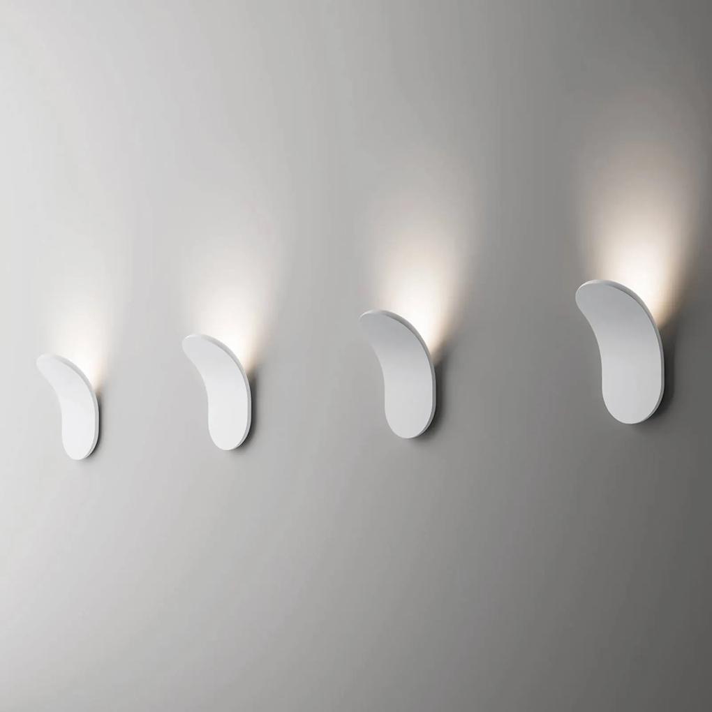 Axolight Lik nástenné LED svietidlo biele