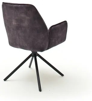 Jedálenské stoličky NEXORO, 2 ks, antracit