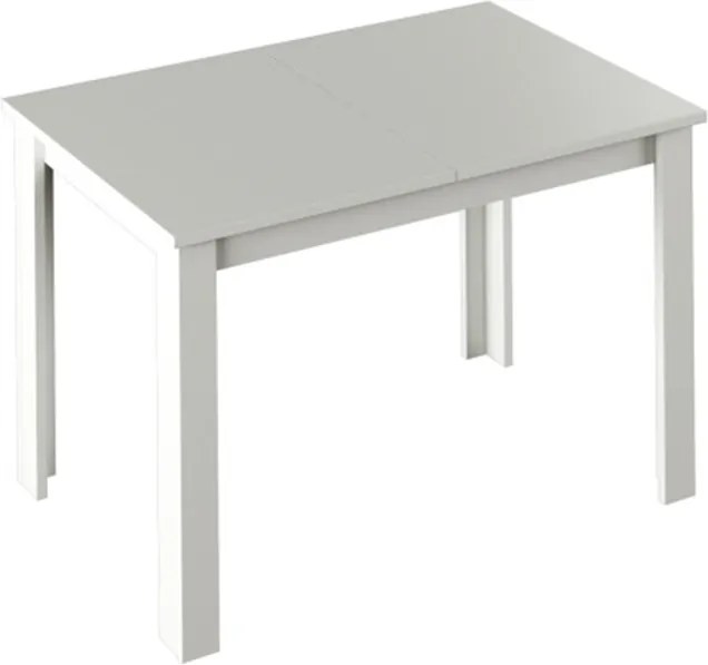 Jedálenský stôl, biela, LAURENCI