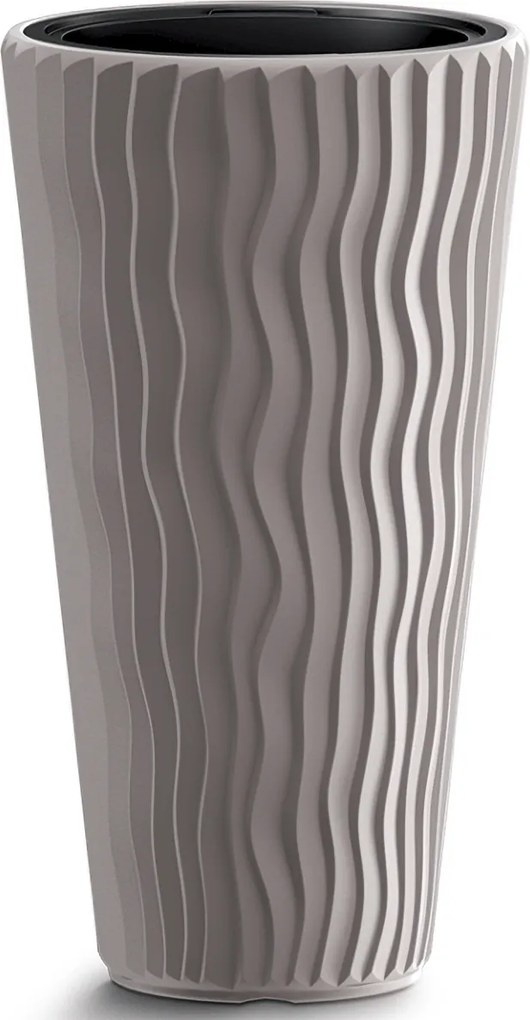 Plastový kvetináč DPSP300 29,7 cm - mocca