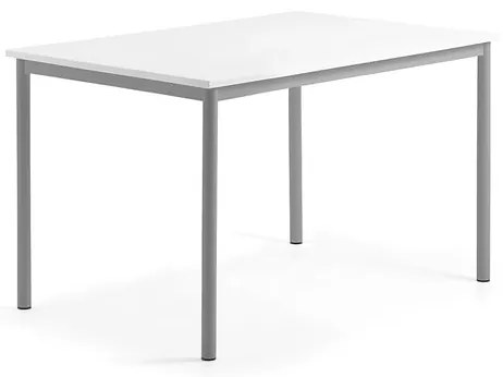 Stôl BORÅS, 1200x800x720 mm, whiteboard doska, strieborná