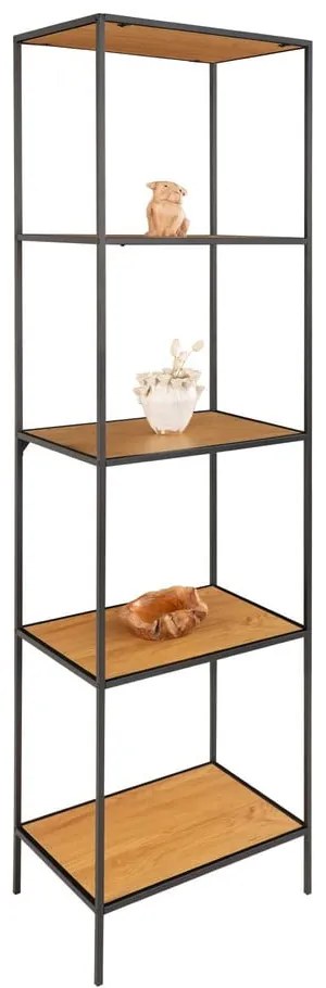 Knižnica v dekore duba v prírodnej farbe 51x170 cm Vita – House Nordic