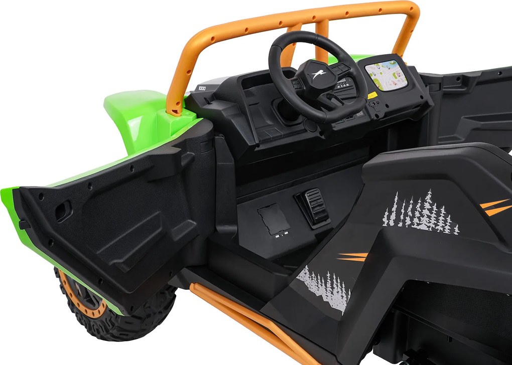 Ramiz Buggy Arctic Cat WILDCAT XX Zelená