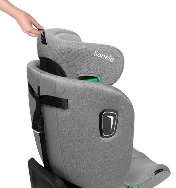 Lionelo - Autosedačka s otočnou základňou BRAVE i-Size 40-150 cm Kamenná šedá