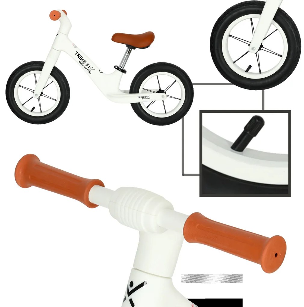 IKO Odrážadlo Trike Fix balance PRO – biele