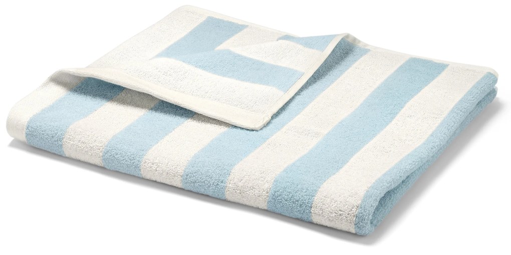 Osuška, svetlomodro-biele prúžky