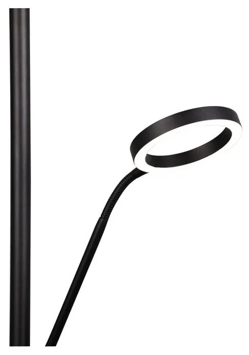 Čierna LED stojacia lampa (výška 180 cm) Willis – Trio