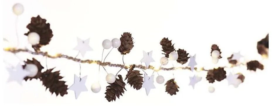 LED Vianočná reťaz 20xLED/2xAA 2m