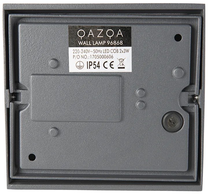 Moderná vonkajšia nástenná lampa tmavosivá vrátane LED 2-svetlo IP54 - Mal