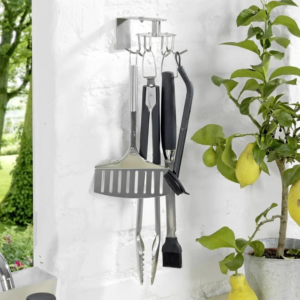 Samodržiaci kuchynský organizér z nerezovej ocele - Maximex