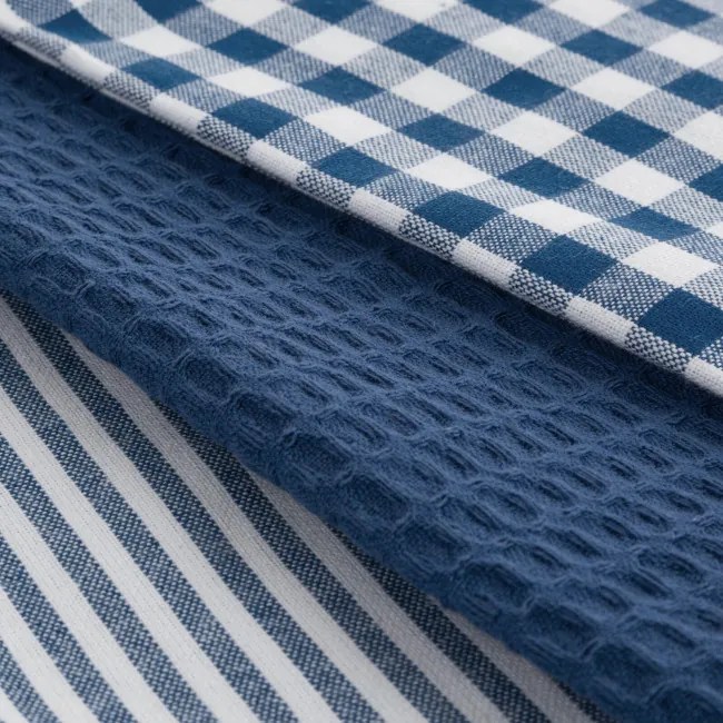 Sada kuchynských utierok LUCY modrá