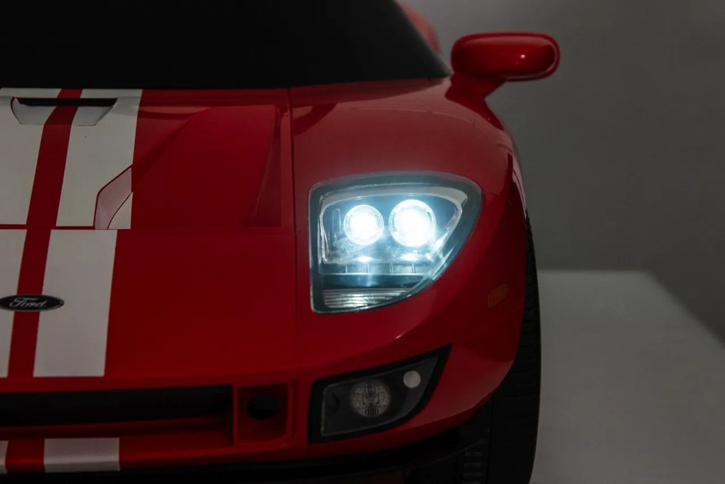 Elektrické autíčko pre deti Ford GT červené
