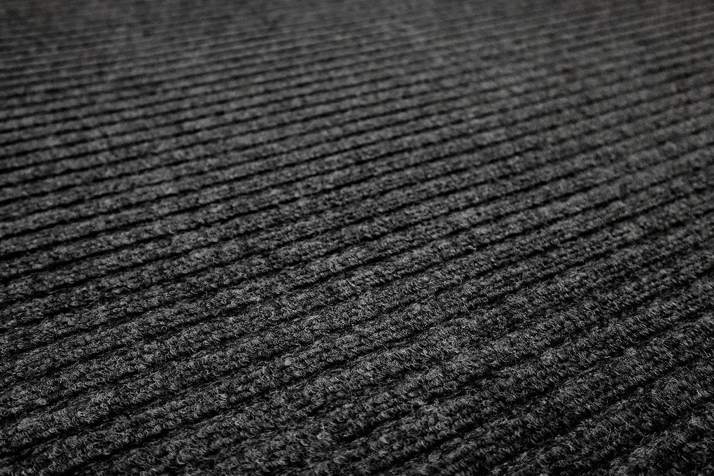 Čistiaca zóna Rio antracit - neúčtujeme odrezky z role, na mieru, šíře 2m,na mieru, neúčtujeme odrezky, šedá, chodba / predsieň