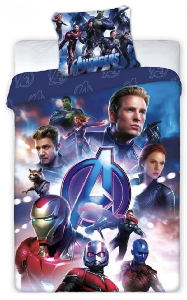 Obliecky Disney Avengers 140x200cm+90x70cm Faro