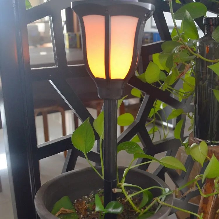 Bezdoteku LEDSolar 168 solárne vonkajšie lampáš lucerna 2 ks, so senzorom, bezdrôtové, IPRO, 1W, teplá            farba