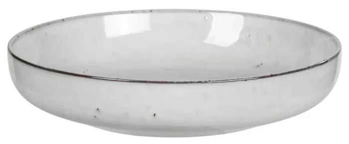 Broste Hlboký tanier na polievku NORDIC SAND 22,5 cm piesková