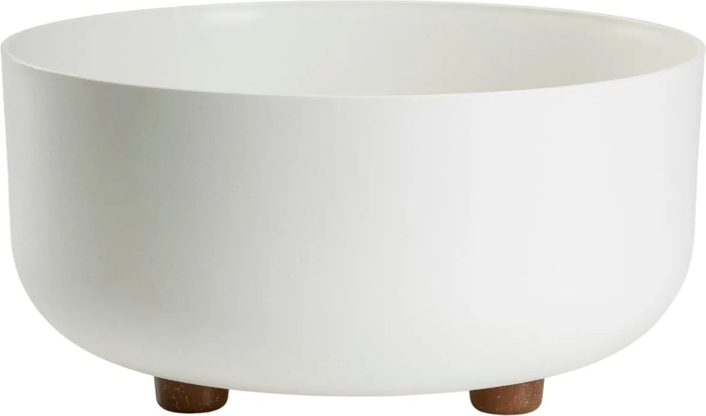 PLASTOVÝ KVETINÁČ TERRA 30X14,5 CM KRÉMOVÁ