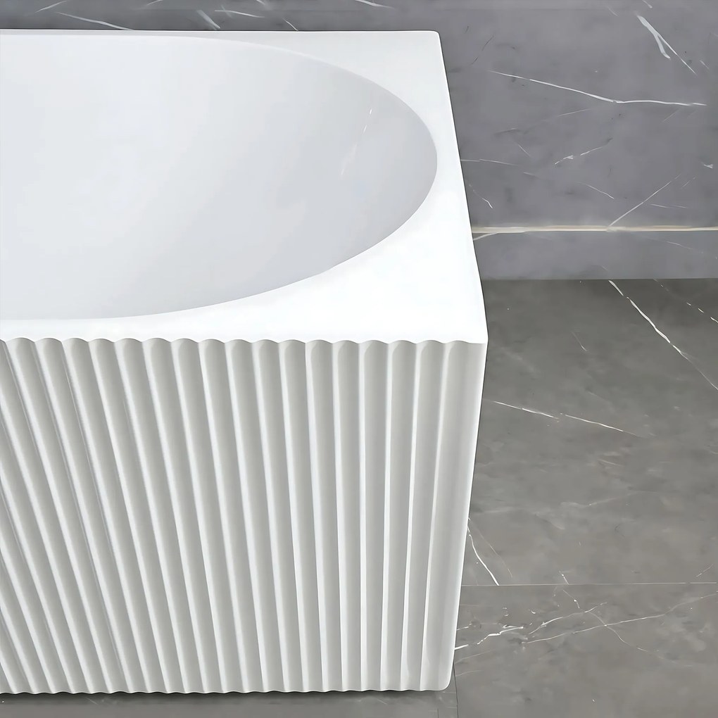 Rea Wenus, akrylová rohová vaňa 1700x800x575 mm, pravá, biela, REA-W0130