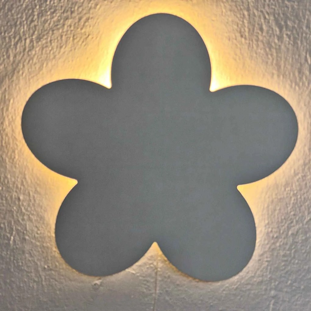 Detské nástenné svetlo, LED nočné svetlo KVIETOK: Biela 4802-115410 LED0594