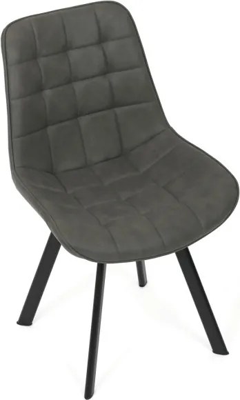 Jedálenská stolička sivá HC-V3066 GREY3