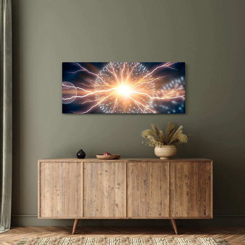 Obraz - Atóm (120x50 cm)