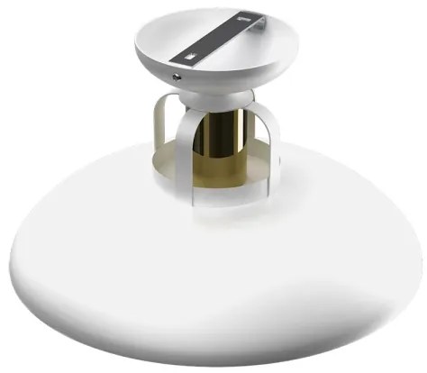 Brilagi - LED Prisadený luster FLAMENGO 1xE27/60W/230V biela