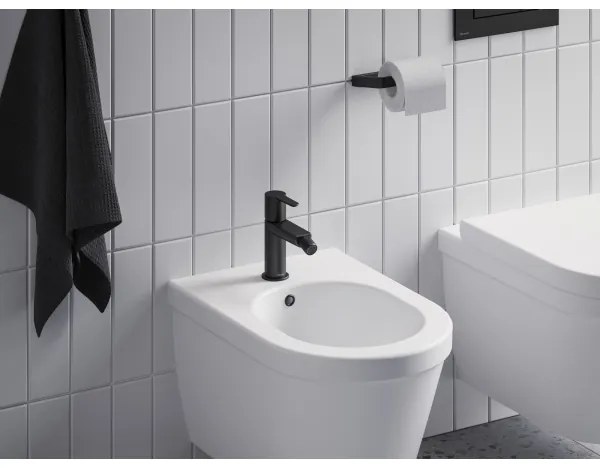 Ravak X070189 - Bidetová batéria + výpusť PURI čierna