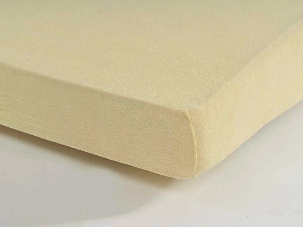 Profod Prestieradlo FROTÉ COMFORT 180x200 cm - Žltá