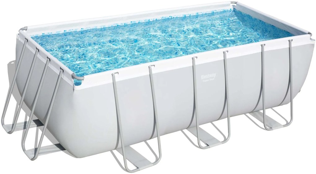 BESTWAY Power Steel Bazénový set 412 x 201 x 122 cm, kartušová filtrácia 56456