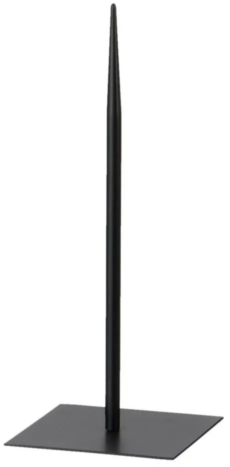 Čierny kovový stojan na toaletný papier S - 14 * 14 * 34 cm