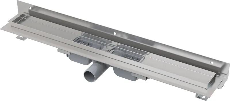 ALCAPLAST Flexible Low Podlahový žľab 950 mm s okrajom pre perforovaný rošt APZ104-950