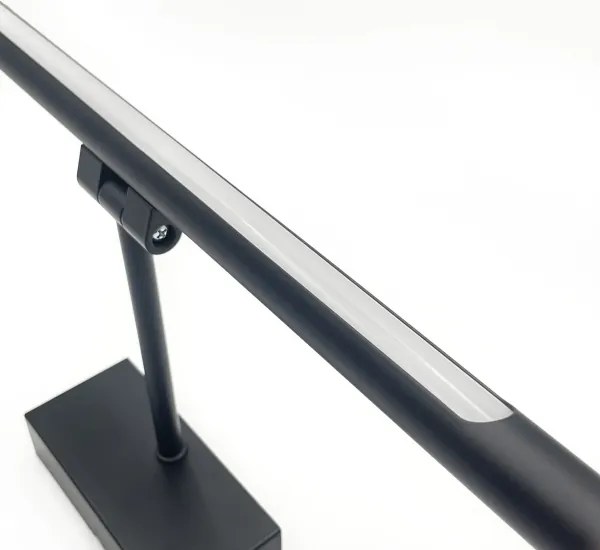 LED kúpeľňové osvetlenie na zrkadlo MIRROR LED/6W/230V 4000K IP44 40 cm čierne