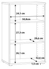 Knižnica URAN biela