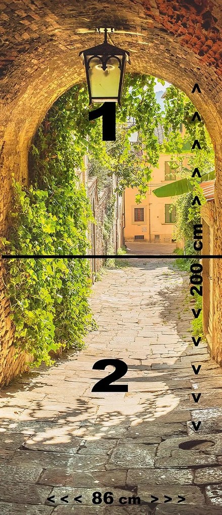 Fototapeta na dvere SICILIA 86x200 cm