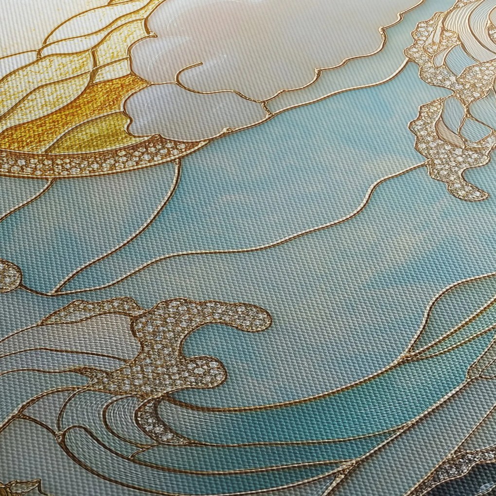 Obraz - 3D perly v oceáne (70x50 cm)