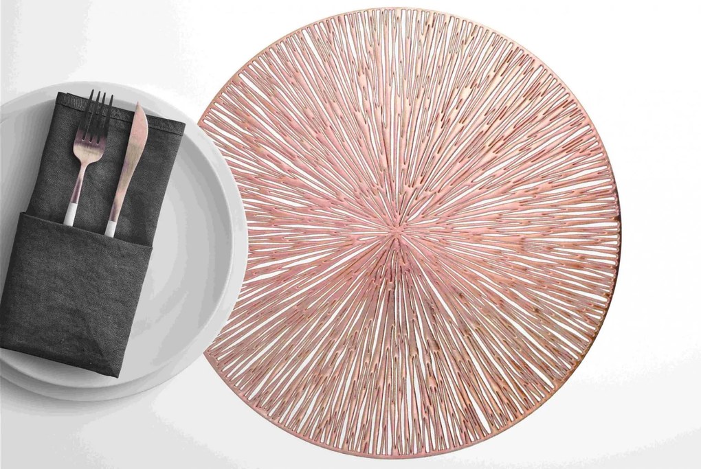 Prestieranie ZAYNE 38 cm - ružové zlato